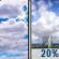 Partly Sunny then Slight Chance T-storms and Breezy