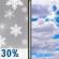 Chance Snow then Mostly Cloudy