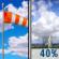 Breezy. Mostly Sunny then Chance T-storms
